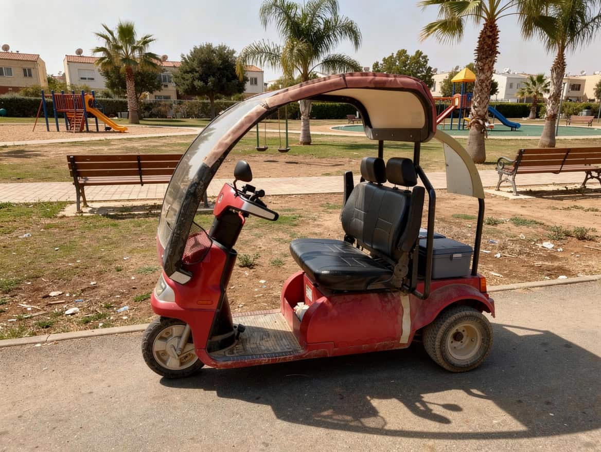 אפיקים 3 גלגלים נקייה