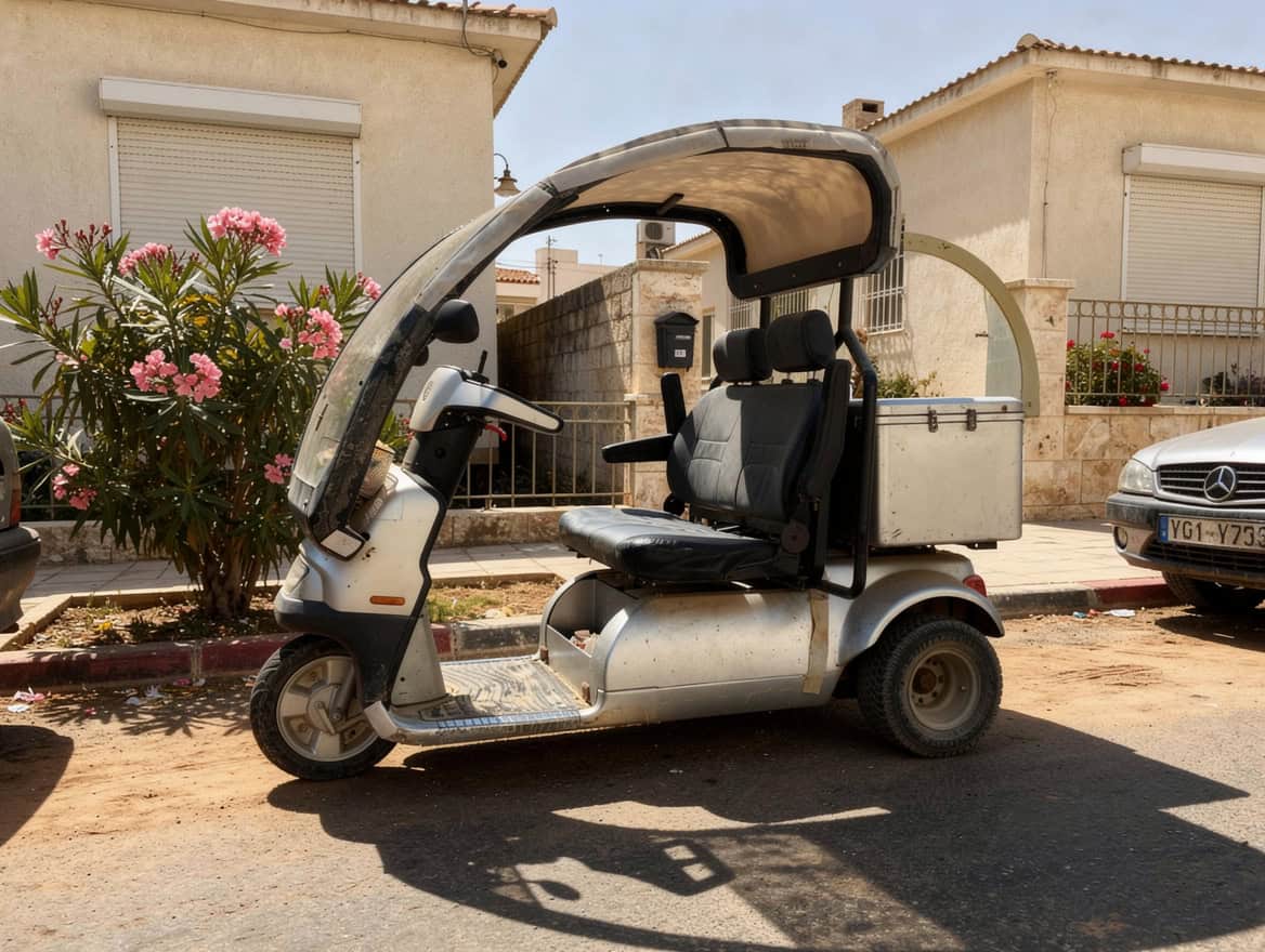 מחיר מעולה – קלנועית עם גגון