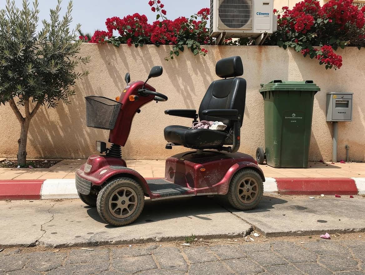 חשמלית ריידר כמעט חדשה יד 2