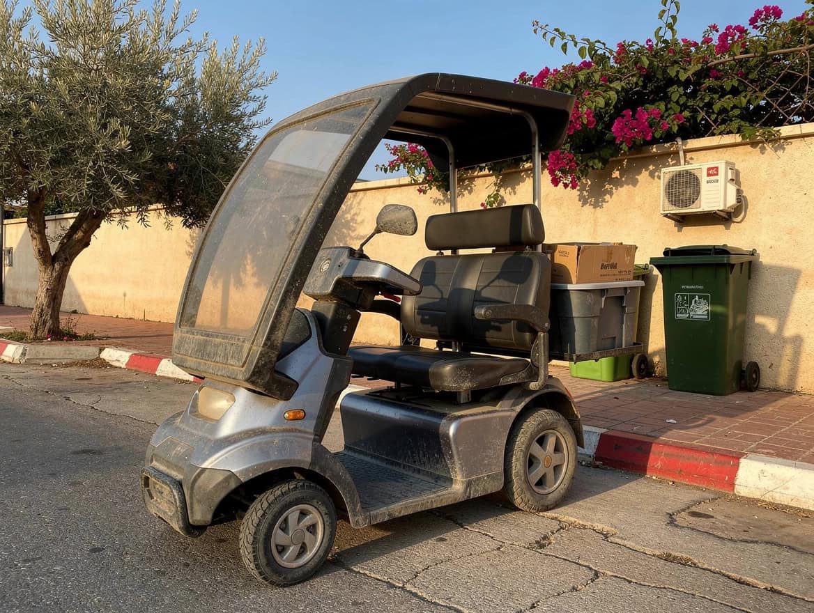 אפיקים AFISCOOTER S4 GT נקייה