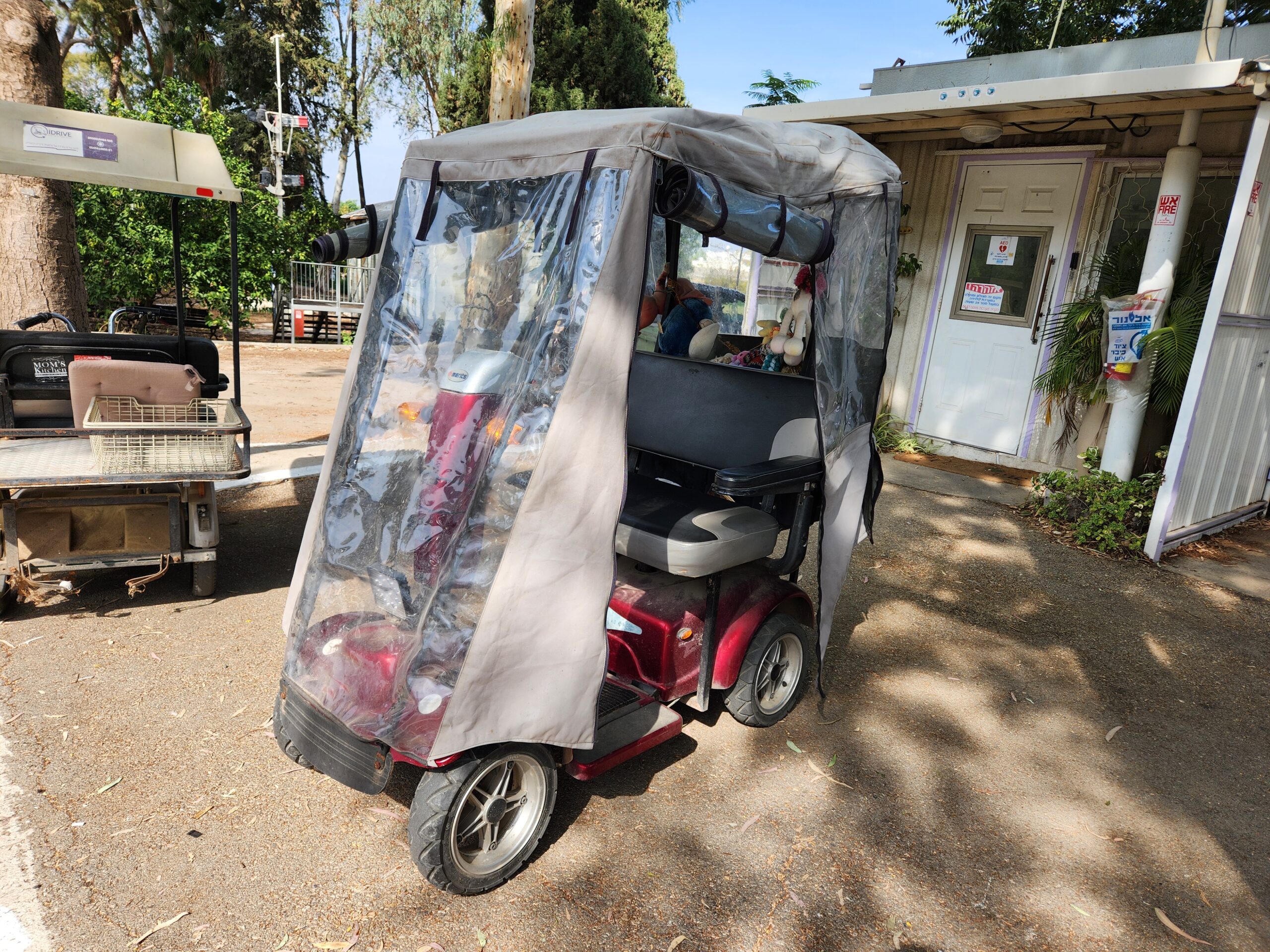 מריץ 4 גלגלים זוגית במצב טוב