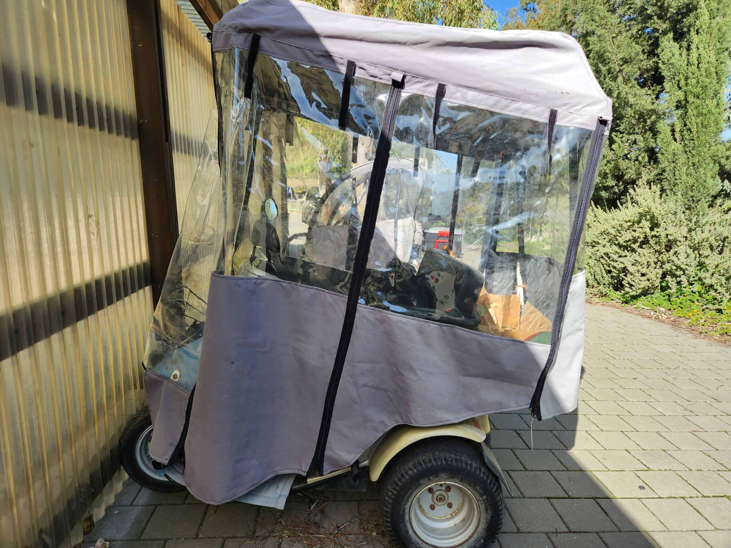 קלנועית זוגית עם גג למכירה